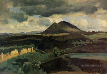  camille - La Monta Soracte Plein Air Romantisme Jean Baptiste Camille Corot